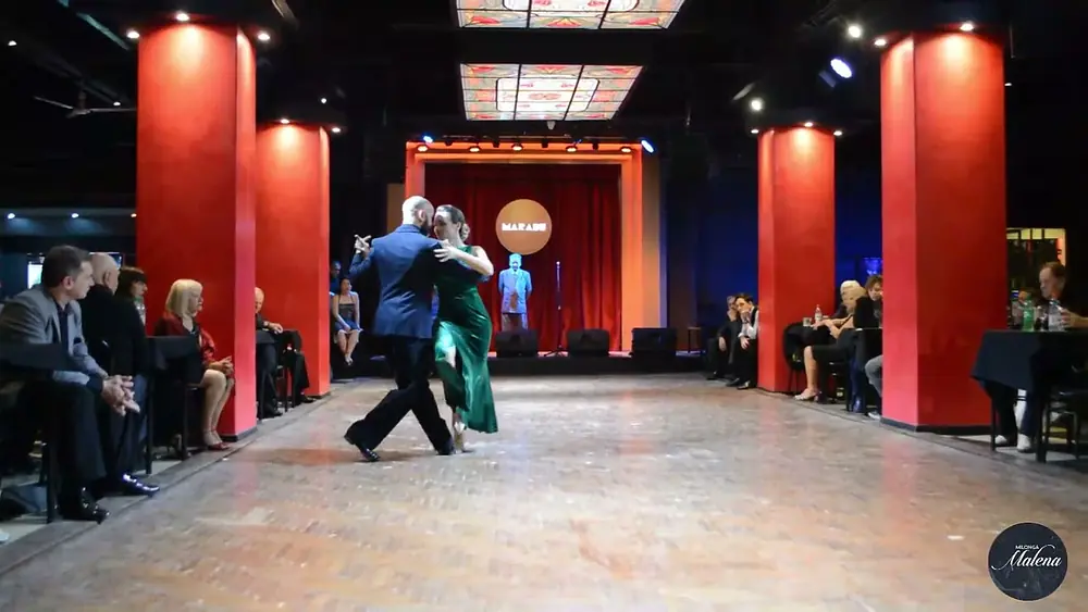 Video thumbnail for Lorena González Cattáneo y Gastón Camejo en Milonga Malena "COMO NINGUNA" !!! 3/3