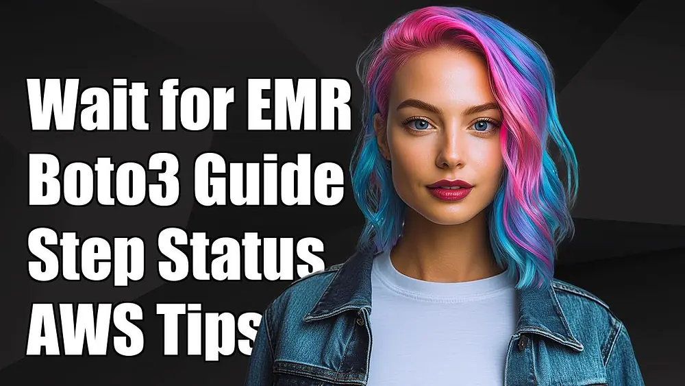 Video thumbnail of How to Wait for Step Completion in AWS EMR Cluster with Boto3