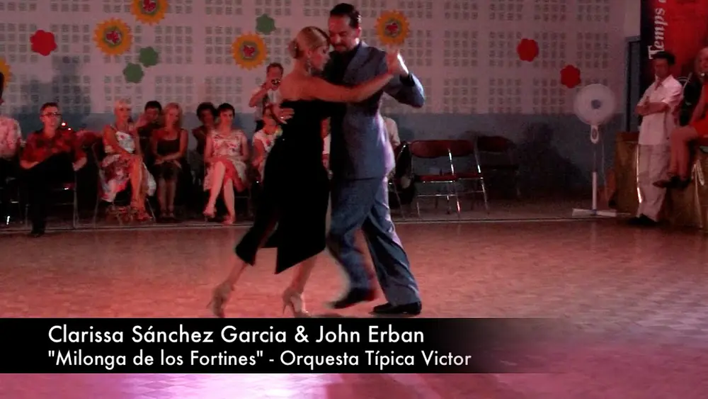 Video thumbnail for Milonga de los Fortines - Clarissa Sánchez Garcia & John Erban - Prayssac 2013