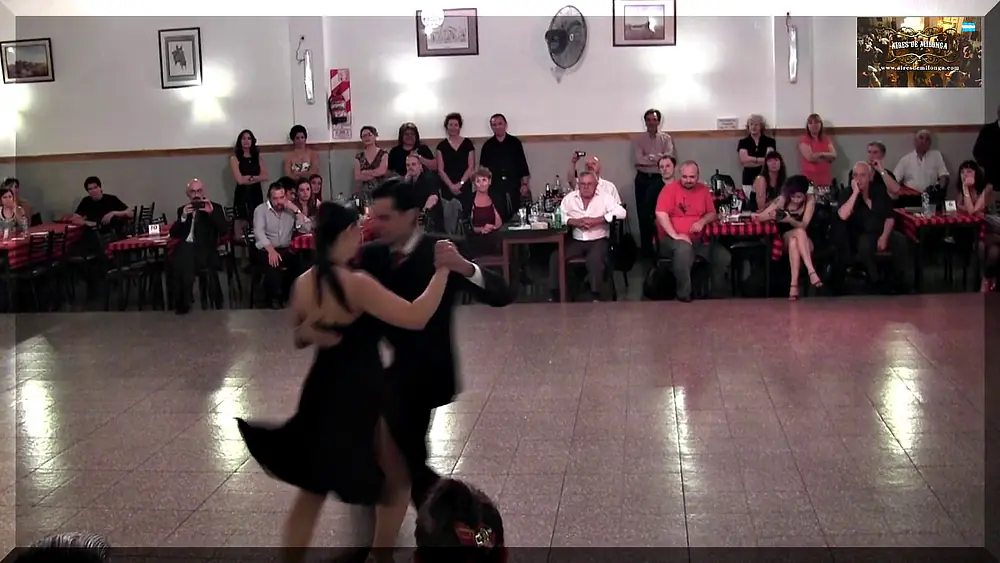 Video thumbnail for Johana Copes, Julio Altes, Tango en Milonga La Baldosa