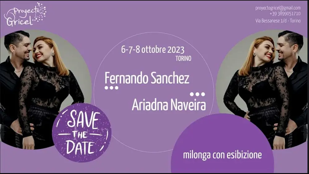 Video thumbnail for ARIADNA NAVEIRA Y FERNANDO SANCHEZ  INTERPRETANO CARLOS DI SARLI