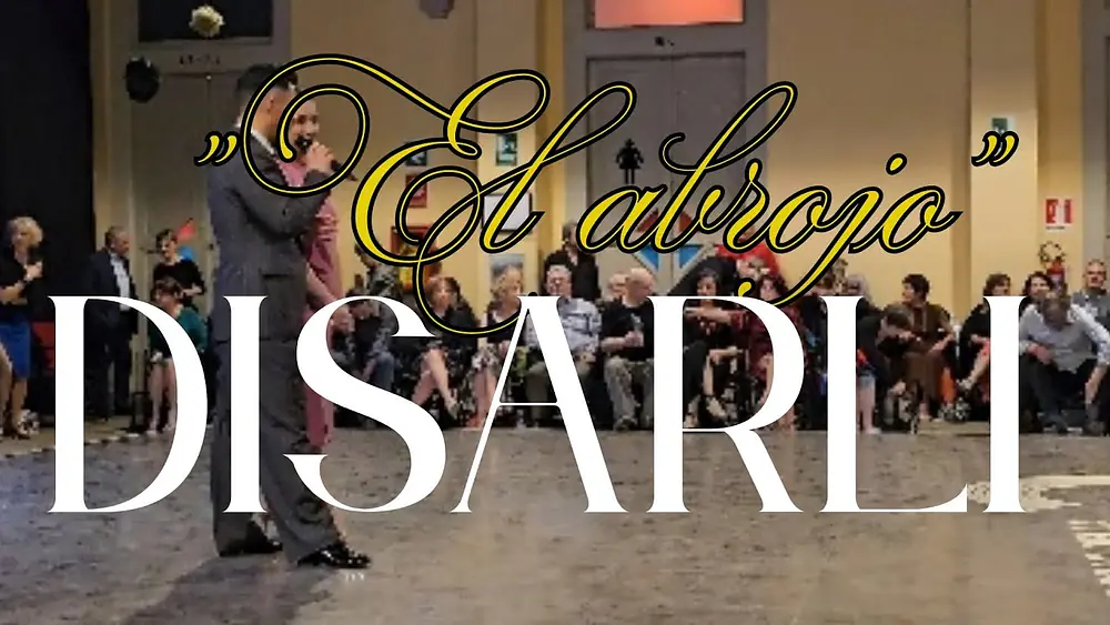 Video thumbnail for "EL ABROJO" Carlos Disarli, #show Carlos estigarribia y Marina Alcalde #tango #bailar #dance
