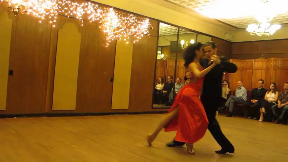 Video thumbnail for Alejandro Zacco & Cyrena Drusine at "La Milonga Rosa"