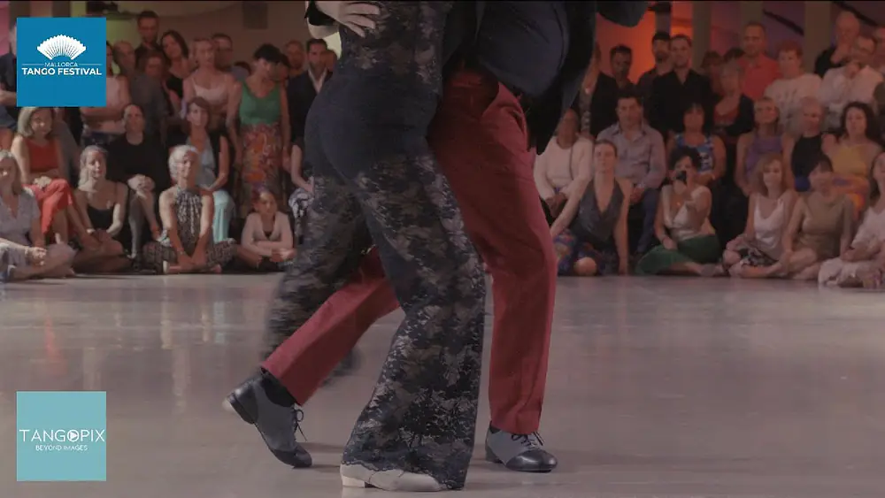 Video thumbnail for MALLORCA TANGO FESTIVAL '24 - Pablo Tegli & Emilie Caron dance Hugo Diaz - Palomita Blanca