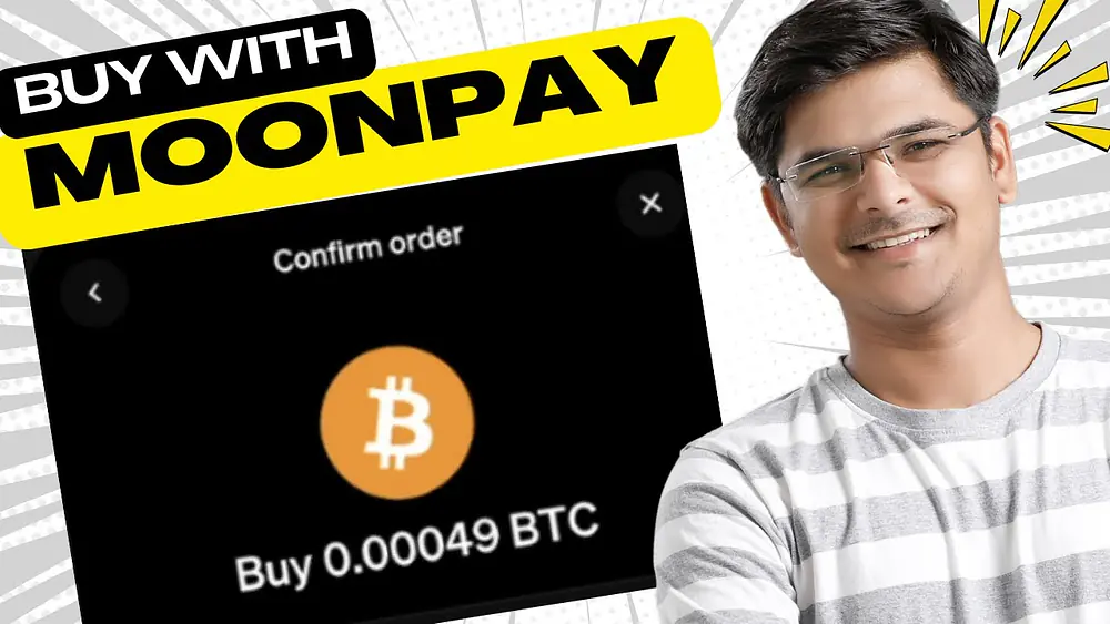 Video thumbnail of How To Use MoonPay To Buy Bitcoin 2025 🔥 | Step-by-Step Guide For Easy Crypto Purchase 💰