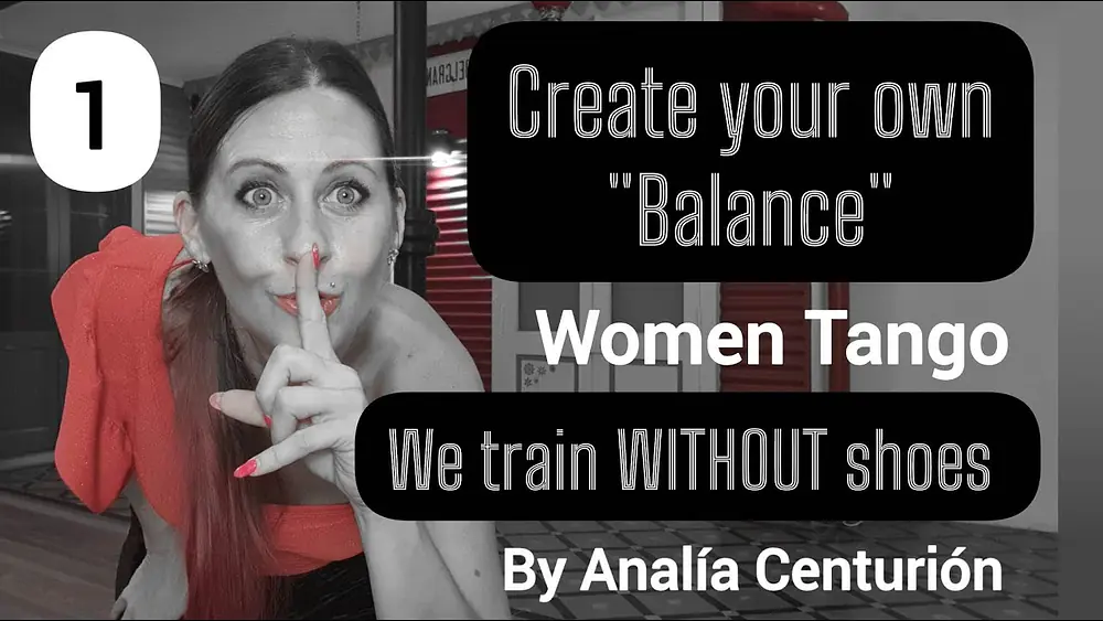 Video thumbnail for ⚖️TANGO #BALANCE 1 for Women By Analía Centurión ✨