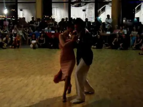 Video thumbnail for Mayra Galante & Silvio Grand White Nights tango-2010 part.1