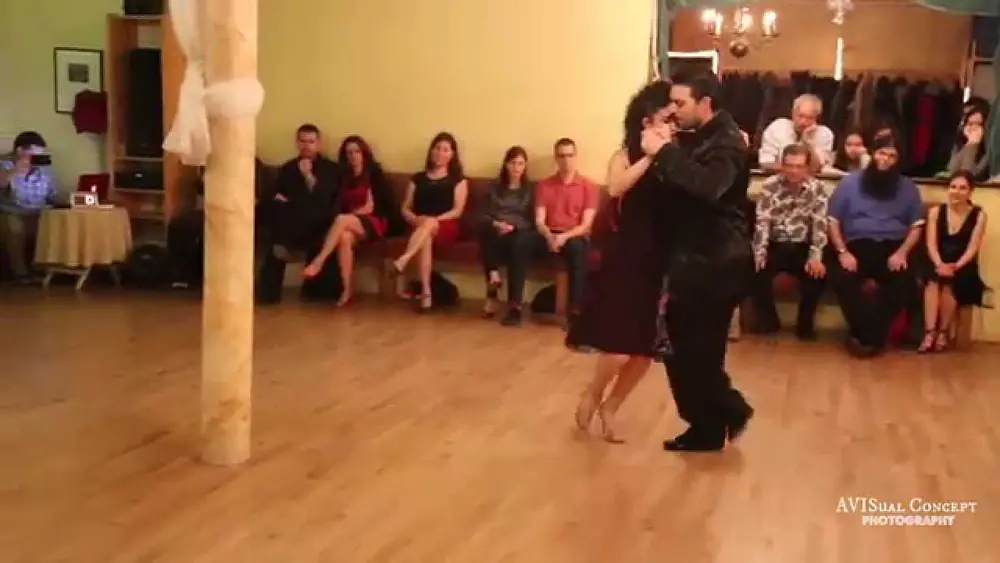 Video thumbnail for Marcos Dario Pereria & Florencia Borgnia  perform at Domingo Tango Club, November 29, 2015