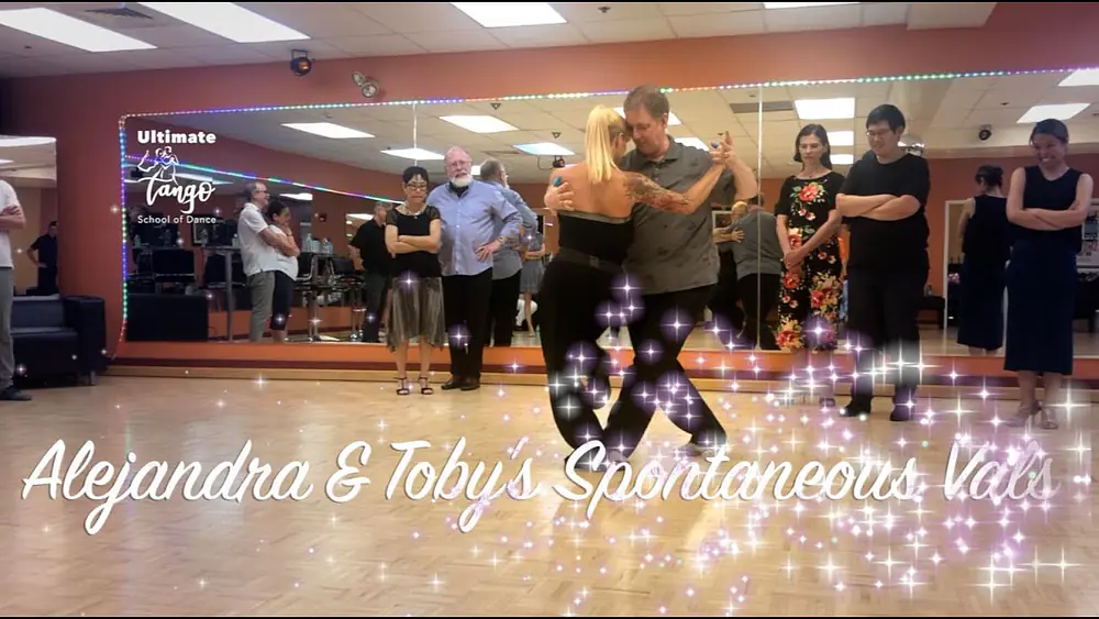 Video thumbnail for Ultimate Tango Wisdom presents Spontaneous Vals - Alejandra Mantiñan and Toby Balsley