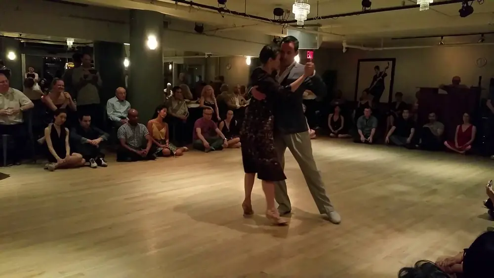 Video thumbnail for Argentine tango: Michelle Lamb and Murat Erdemsel - Charamusca