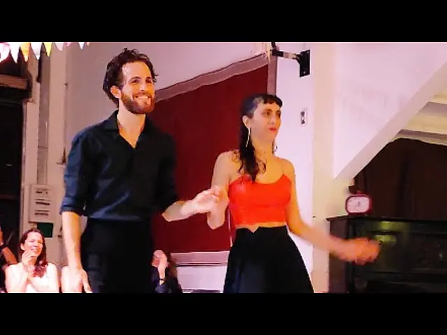 Video thumbnail for Milonga del Recuerdo (D'Arienzo) Lucia Be y Martín Lasiar. La Mordidita Milonga 18oct24 (4/4)