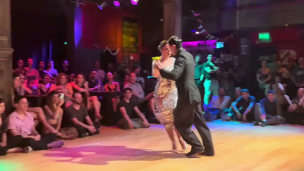 Video thumbnail for Julián Sanchez and Bruna Estellita @ Muy Lunes Milonga 10/22/24 #2 Subscribe🔔❤️#tango