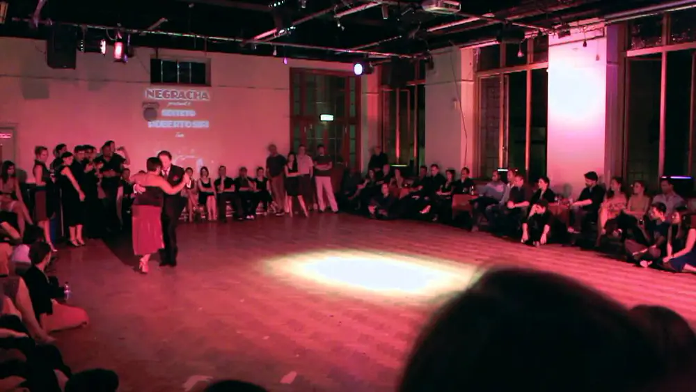 Video thumbnail for Jorge Díspari and María "La Turca"  27/09/2013. (2) at Negracha Tango Club
