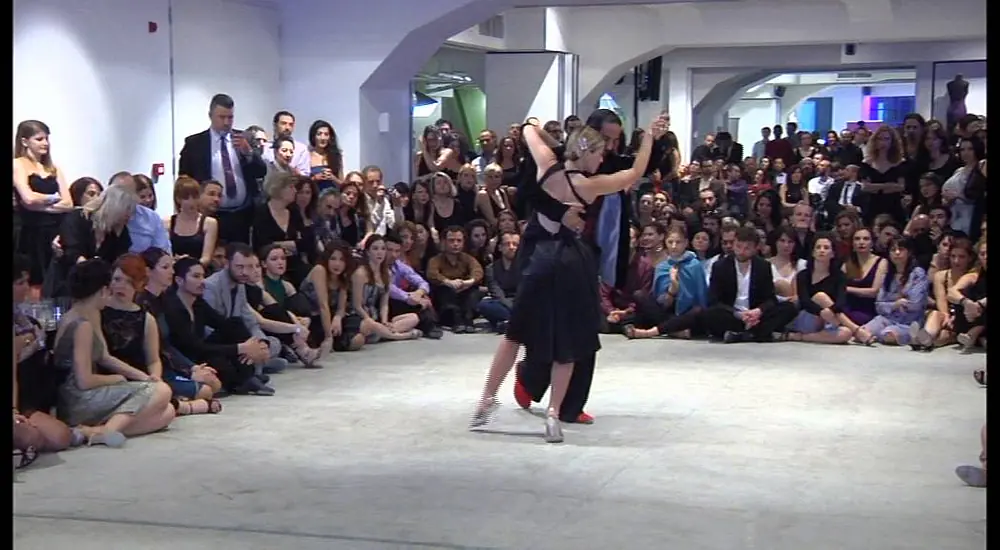Video thumbnail for 1st TangoLovers Festival 07.02.15 - Mazen Kiwan & Celine Ruiz – 3rd dance