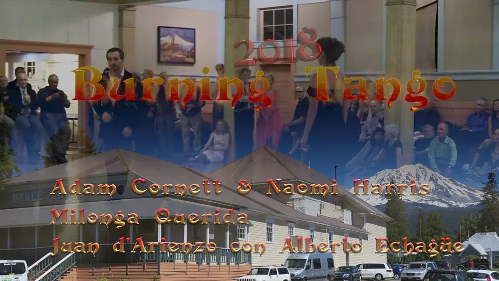 Video thumbnail for Adam Cornett & Naomi Harris - Milonga Querida - Juan d'Arienzo con Alberto Echagüe