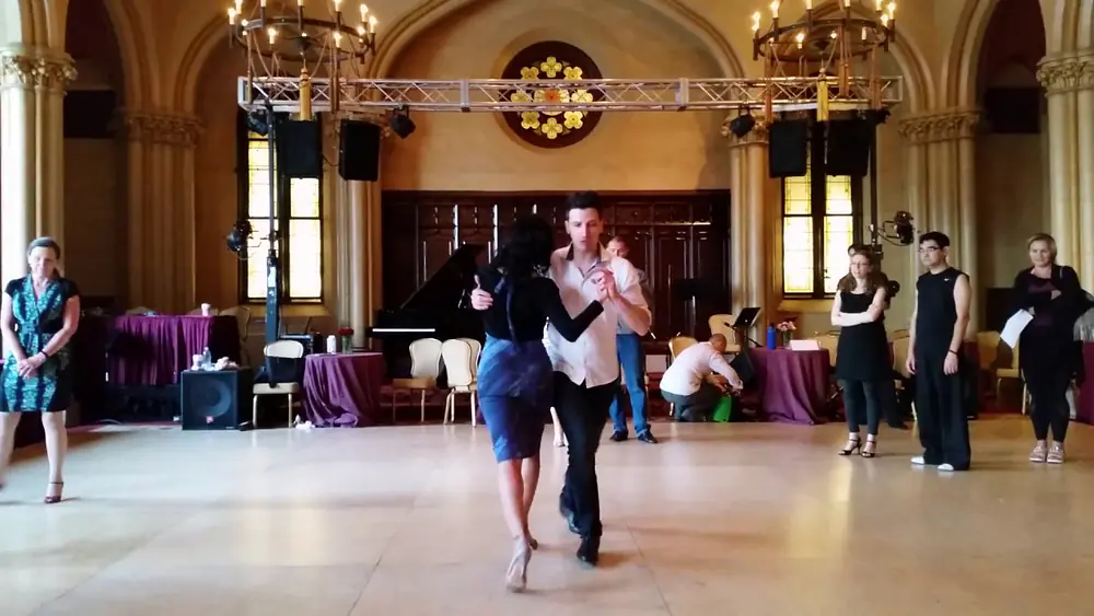 Video thumbnail for Argentine tango workshop: Ricardo Biggeri & Moira Castellano