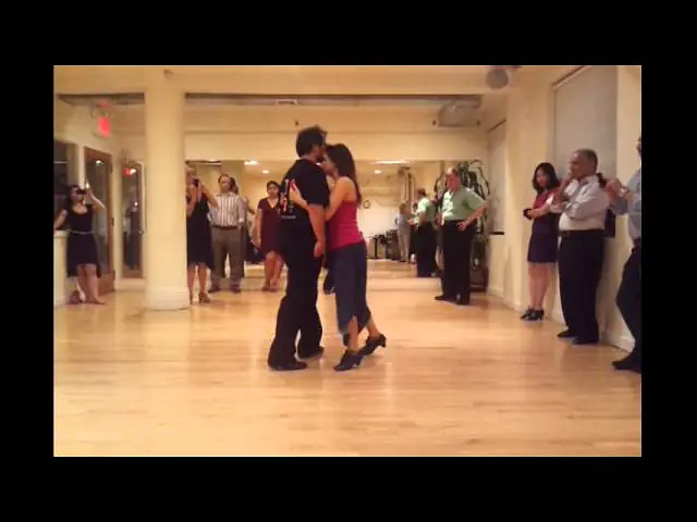 Video thumbnail for Argentine Tango: Daniella Pucci & Luis Bianchi - Milonga lesson