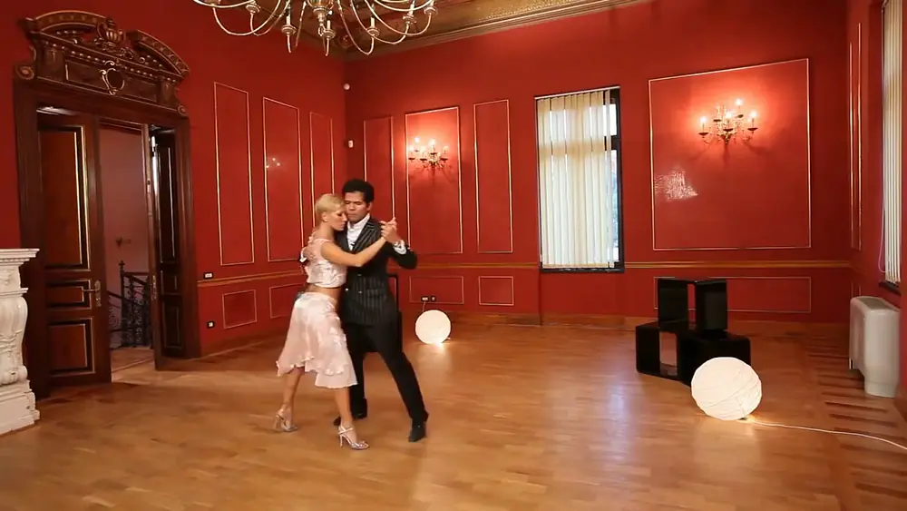Video thumbnail for Sebastian Arce & Mariana Montes Lesson 13. Rythmical attitudes, Part 2. Tango