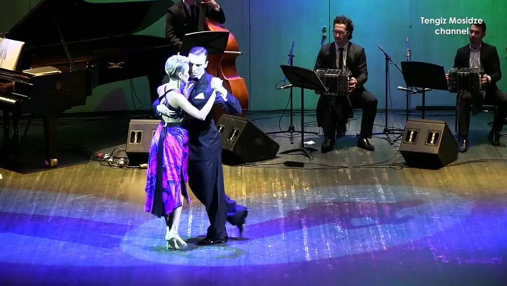 Video thumbnail for Tango "Yapeyu". Sergey Kurkatov and Yulia Burenicheva  with "Solo Tango Orquesta Tipica".  2016.