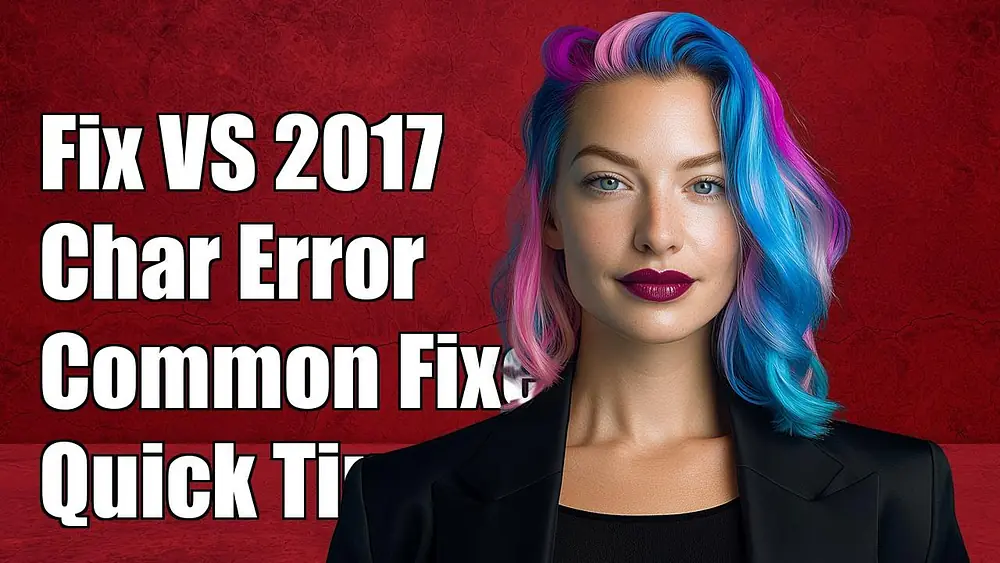 Video thumbnail of Fixing Visual Studio 2017 Unexpected Character Error: Common Solutions