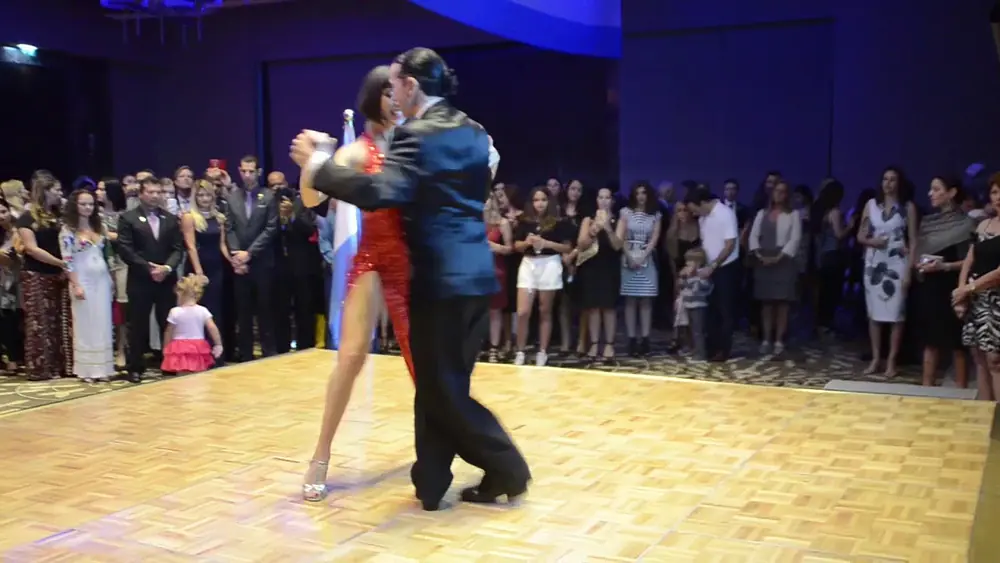 Video thumbnail for Tango. Gustavo Rosas. Gisela Natoli.Dos Fracasos Embajada Argentina Dubai 2016