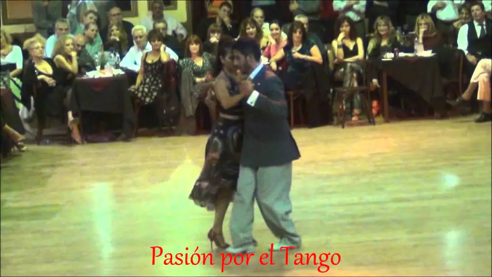 Video thumbnail for VIRGINIA GOMEZ y CHRISTIAN MARQUEZ Bailando la Milonga MILONGA DEL OCHENTA Y TRES en YIRA YIRA