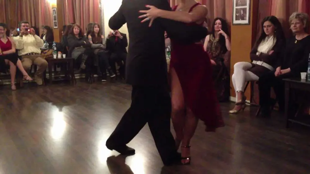 Video thumbnail for 3rd tango weekend con juan stefanides y jimena hoeffner en estudio tangosalonika