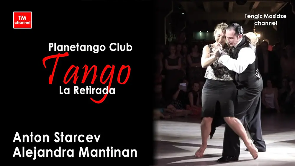 Video thumbnail for Tango dance performance. La Retirada. タンゴダンスパフォーマンス。 💃🕺 Alejandra Mantinan and Anton Starcev. Танго.