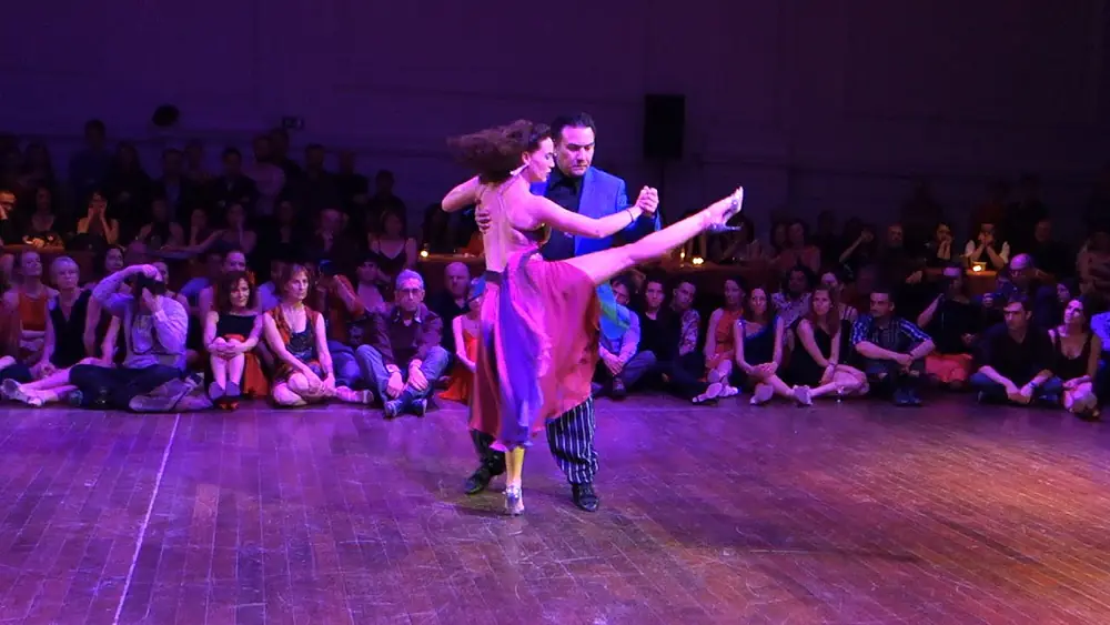 Video thumbnail for Tango: Mariano "Chicho" Frúmboli y Juana Sepúlveda, 30/04/2016, Brussels Tango Festival #1/4