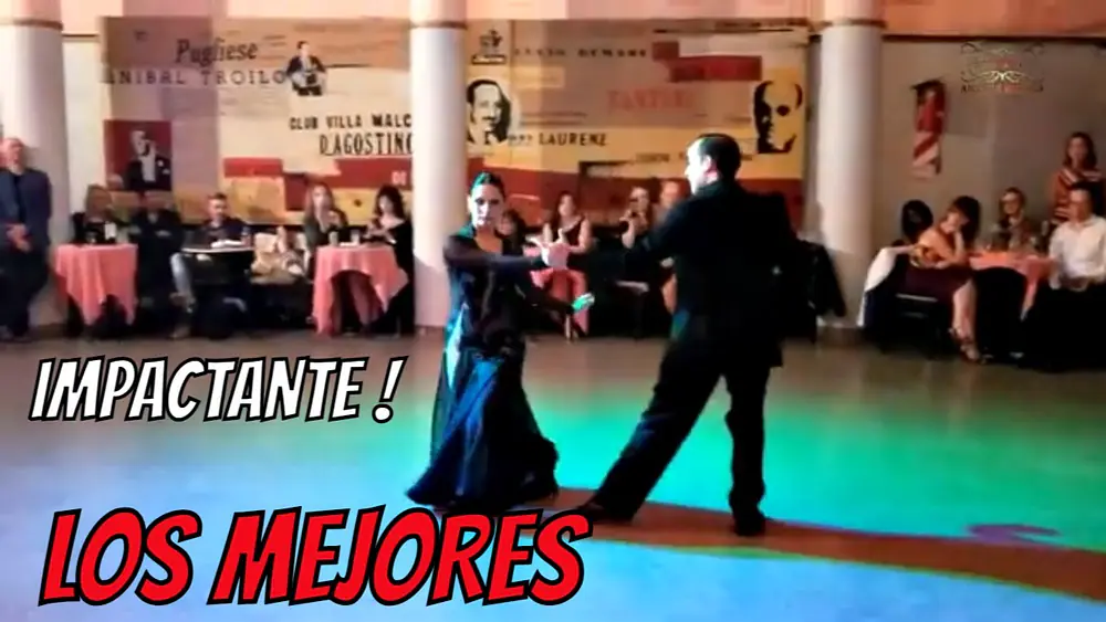 Video thumbnail for Tango performance, Jonathan Spitel, Betsabet Flores  La Chiflada milonga