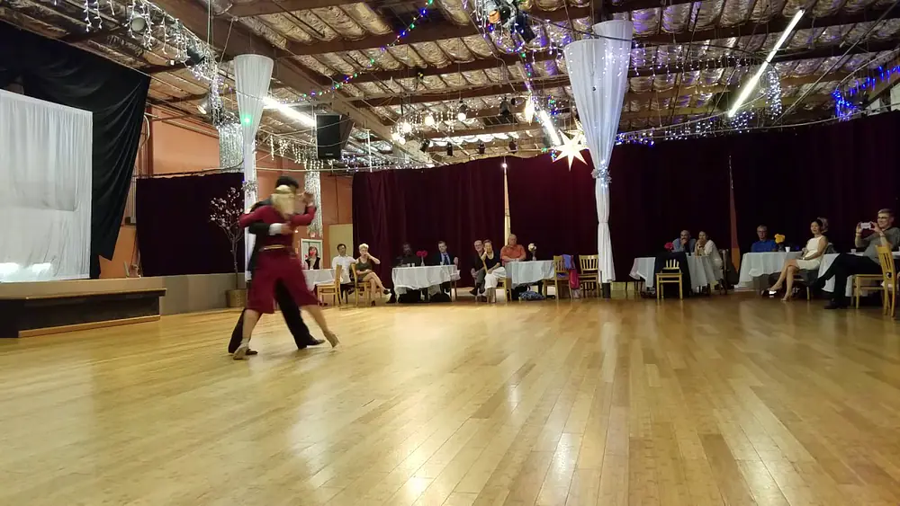 Video thumbnail for Titu Thomas and Analía Centurión at Allegro Ballroom in Emeryville,  CA