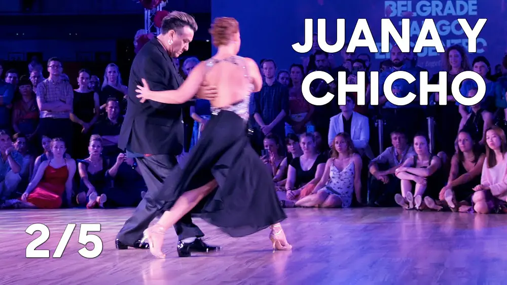 Video thumbnail for Juana Sepulveda & Chicho Frumboli 2/5 @Belgrade Tango Encuentro 2025 - Pugliese - Adios Nonino