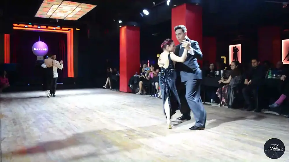 Video thumbnail for Suyay Quiroga & Jonny Carvajal , Jennifer Orjuela & Douglass Stevens Risso en Milonga Malena!!