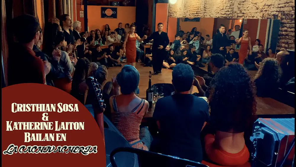 Video thumbnail for EL CACHIVACHE Cristhian Sosa & Katherine Laiton. MILONGA! Ella es asi