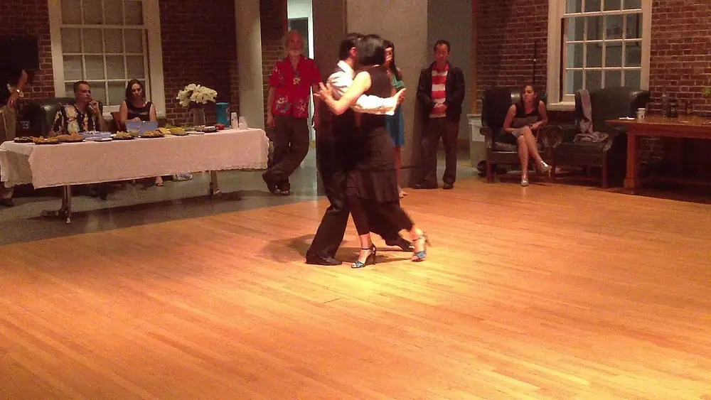 Video thumbnail for 2012-9-15 Fernanda Ghi & Guillermo Merlo at Dartmouth dancing to "Derrotado"