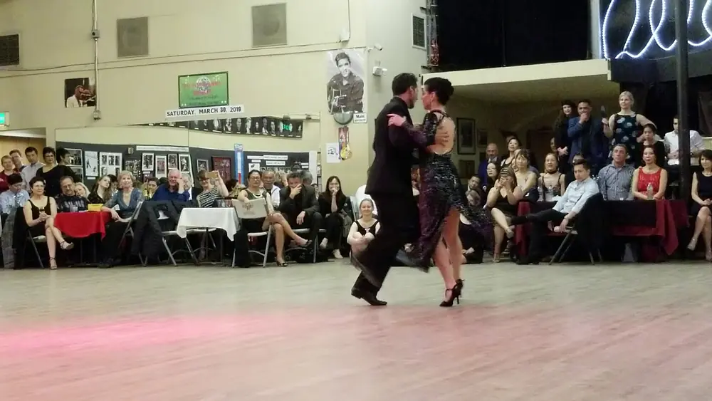 Video thumbnail for JULIA GORIN and JONATAN BAEZ at La Milonga de Nora on March 9, 2019 (3 of 4)