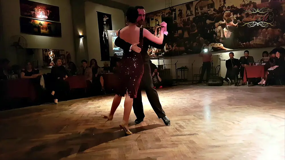 Video thumbnail for Show de tango en Salon Canning, Kei Hasegawa, German Landeira 29 04 2019, milonga Parakultural