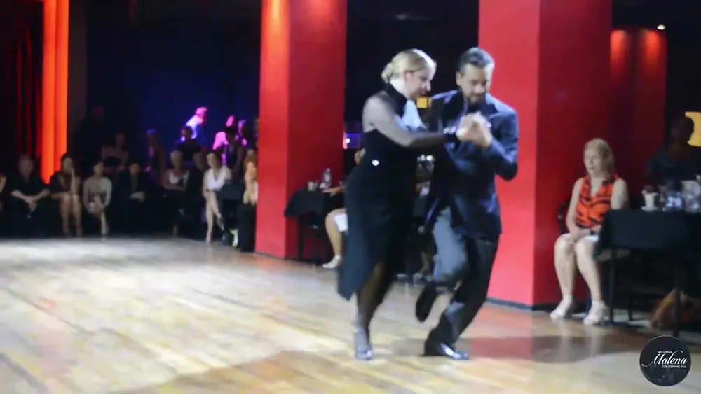 Video thumbnail for Noelia Hurtado & Facundo de la Cruz en Milonga Malena "COMO NINGUNA"!!! 3/4