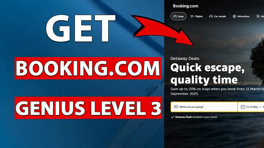 Video thumbnail of How To Get Booking.com Genius Level 3 - Booking.com Tutorial