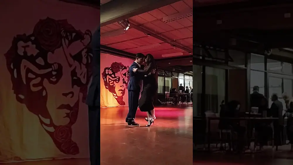 Video thumbnail for FATI CARACOCH & BRENNO MARQUES - Raza Criolla, Pugliese (1/3). Milonga Centro Cultural Lola Mora