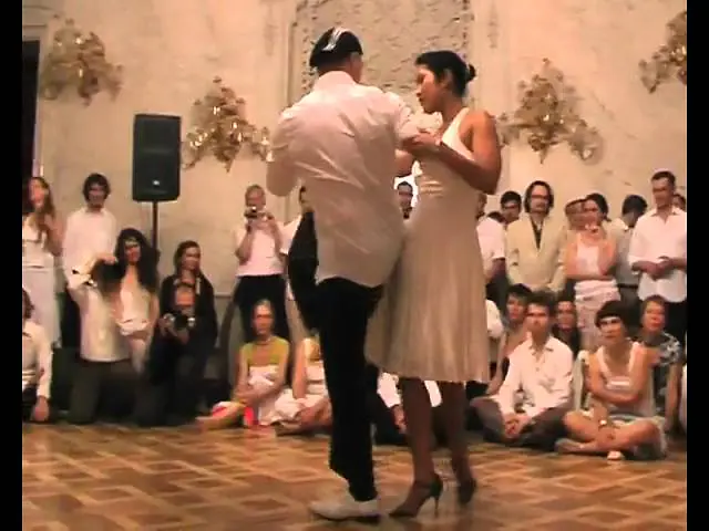 Video thumbnail for Prague Tango Alchemie 2010 - White milonga - Homer & Cristina Ladas 2