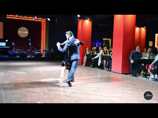 Video thumbnail for Jimena Hoeffner & Fernando Carrasco en Milonga Malena - Marabu !!! 4/4