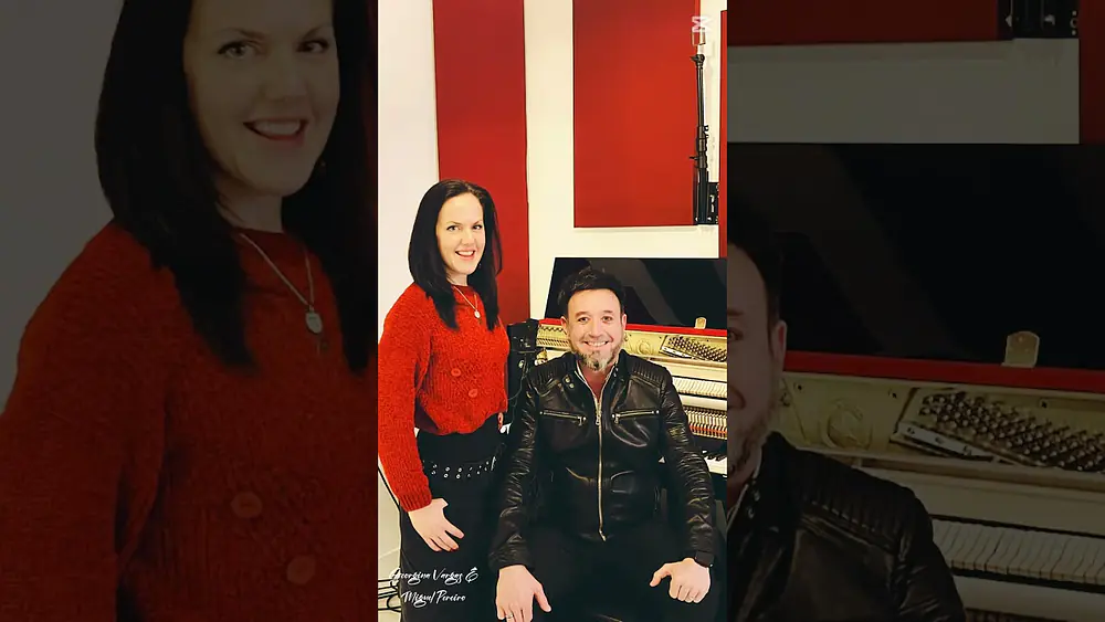 Video thumbnail for Grabando… Recording “Hasta el último minuto” Georgina Vargas & Miguel Pereiro #tango #cantora