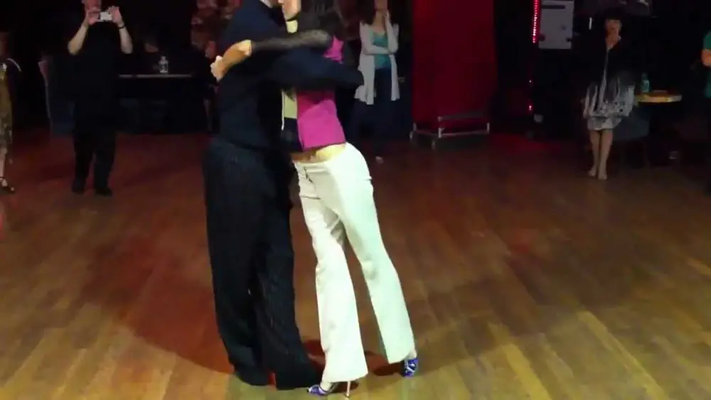 Video thumbnail for Salon Tango Class Demo by Gustavo and Jesica Hornos in San Francisco