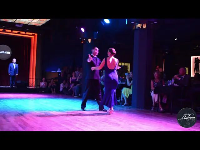 Video thumbnail for Campeones Mundiales de Tango:Suyay Quiroga & Jonny Carvajal en Milonga Malena "COMO NINGUNA"!!  3 /4