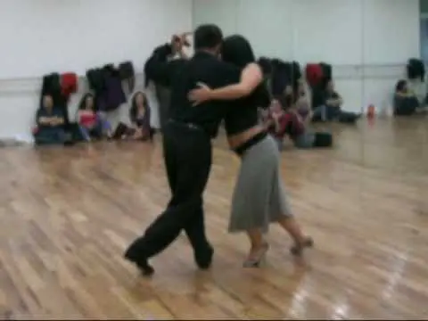 Video thumbnail for Dancing Tango El Adios - Oscar Mandagaran & Georgina Vargas