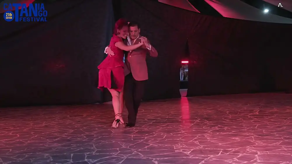 Video thumbnail for Yanina Quiñones y Neri Piliu + Ensemble Mariposa    Catania Tango Festival 2023