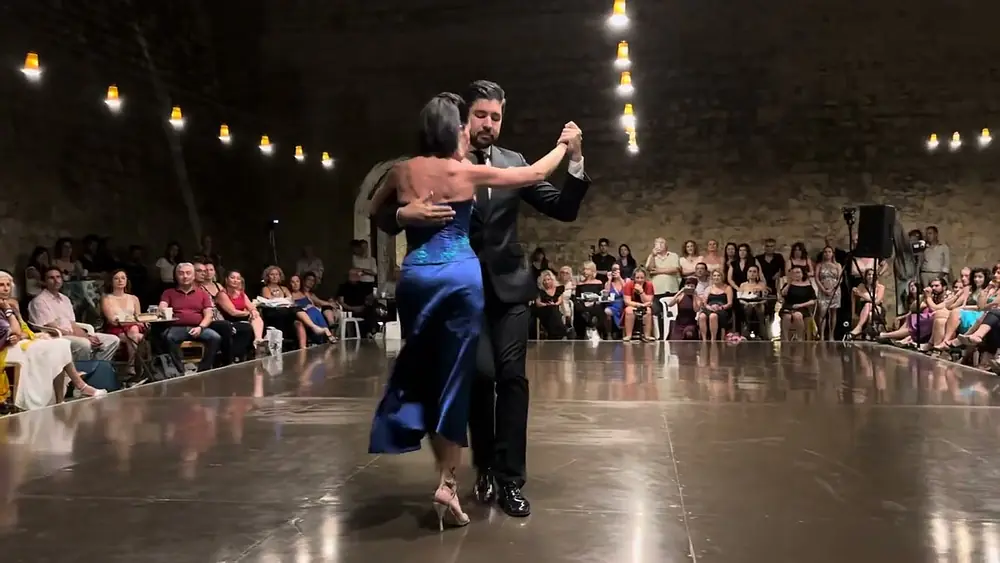 Video thumbnail for 1 )Yo Te Bendigo (Pugliese&Channel) Sebastian Jimenez & Fátima Vitale - Tangoneon, Crete.