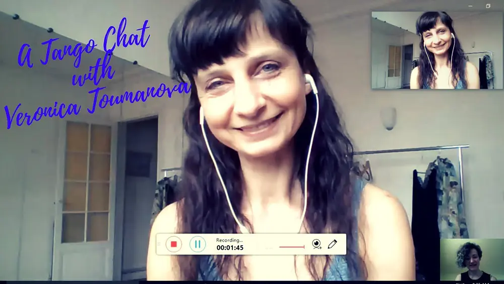 Video thumbnail for A Tango Chat with Veronica Toumanova