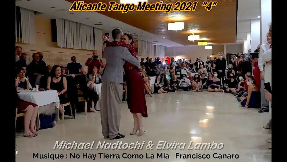 Video thumbnail for Michael Nadtochi & Elvira Lambo. Dancing Milonga at Alicante Tango Meeting, Spain.